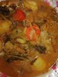 Caldo con verduras