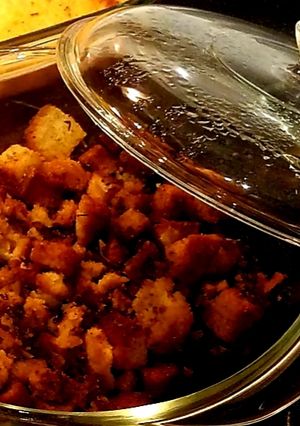 A picture of Gluten free dressing.