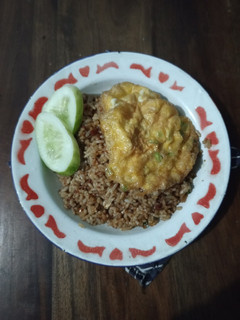 Foto resep Nasi Goreng Kornet bumbu instan