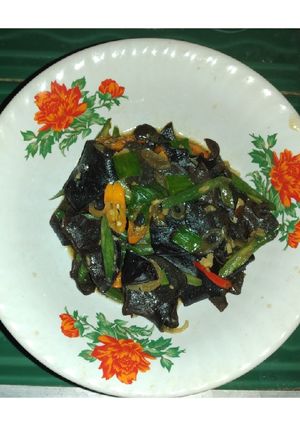 Foto resep 🥗Jamur Kuping saus tiram🥗