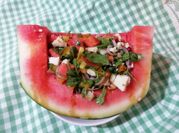 Una foto di insalata anguria