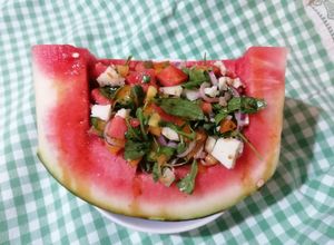 Foto di Insalata di cocomero e pecorino