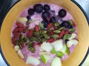 Una foto de batido de piña para dieta