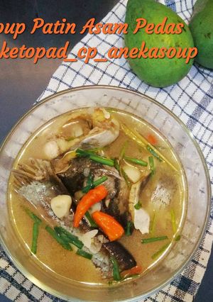 Foto resep Soup Patin Asam Pedas#ketopad_cp_anekasoup