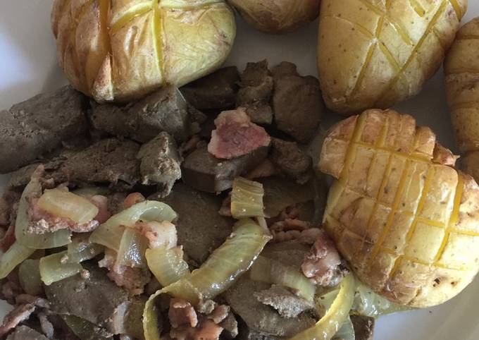Liver, Bacon and Onions