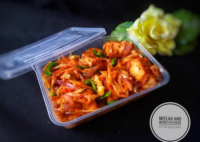 Peppered tofu Recipe