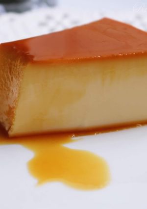 Foto de Pudim de Ovos e Leite Condensado
