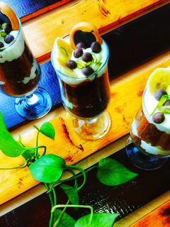 عکسی از دستور دسر خامه ای
