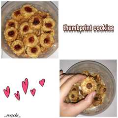 A picture of Thumbprint Cookies.