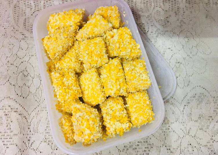 Resep Nugget Tempe Murah meriah Hasilnya Banyaaak🗣️ yang Lezat