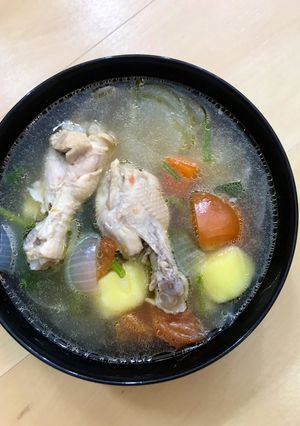 รูปของ ซุปไก่มันฝรั่ง 🧅🍗🥔