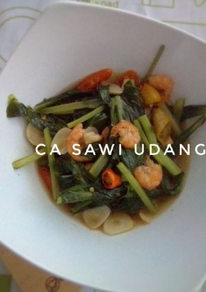 Foto resep Ca Sawi Udang