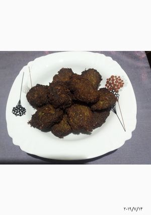 عکسی از دستور کوکو بادمجان 😋😋