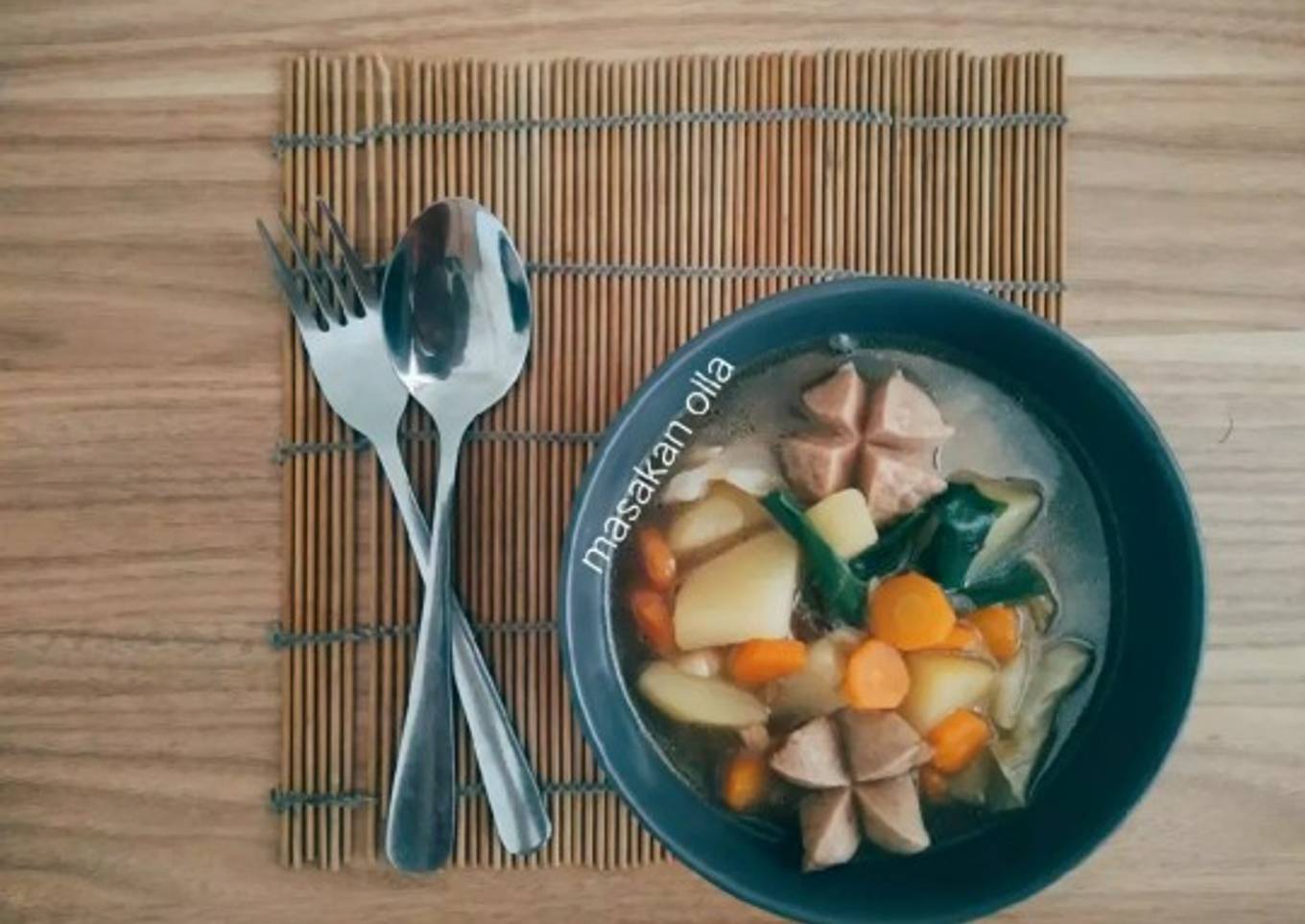 Sayur Sop Sosis
