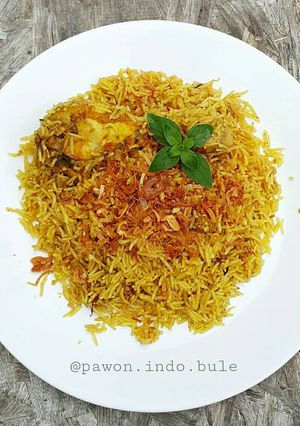 A picture of Chicken Biryani #instantpot.