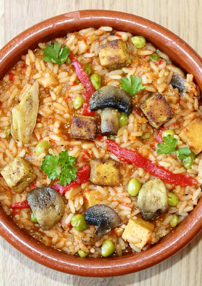 Una foto de Arroz a la cazuela