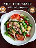 Stir-Fried Squid With Pineapple