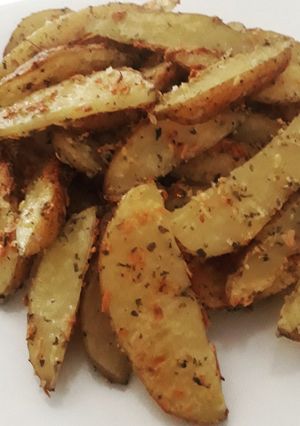 Foto resep Baked potato wedges