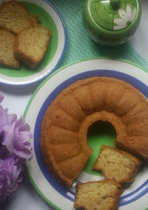 Foto resep Bolu pisang lembut (2 telur)