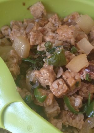 Foto resep Oseng tempe cabe hijau