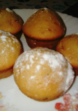 Foto principal de Muffins rápidos, con pasas de uva 😊 💚