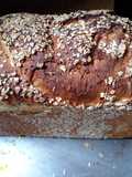 Oat chia seeds bread