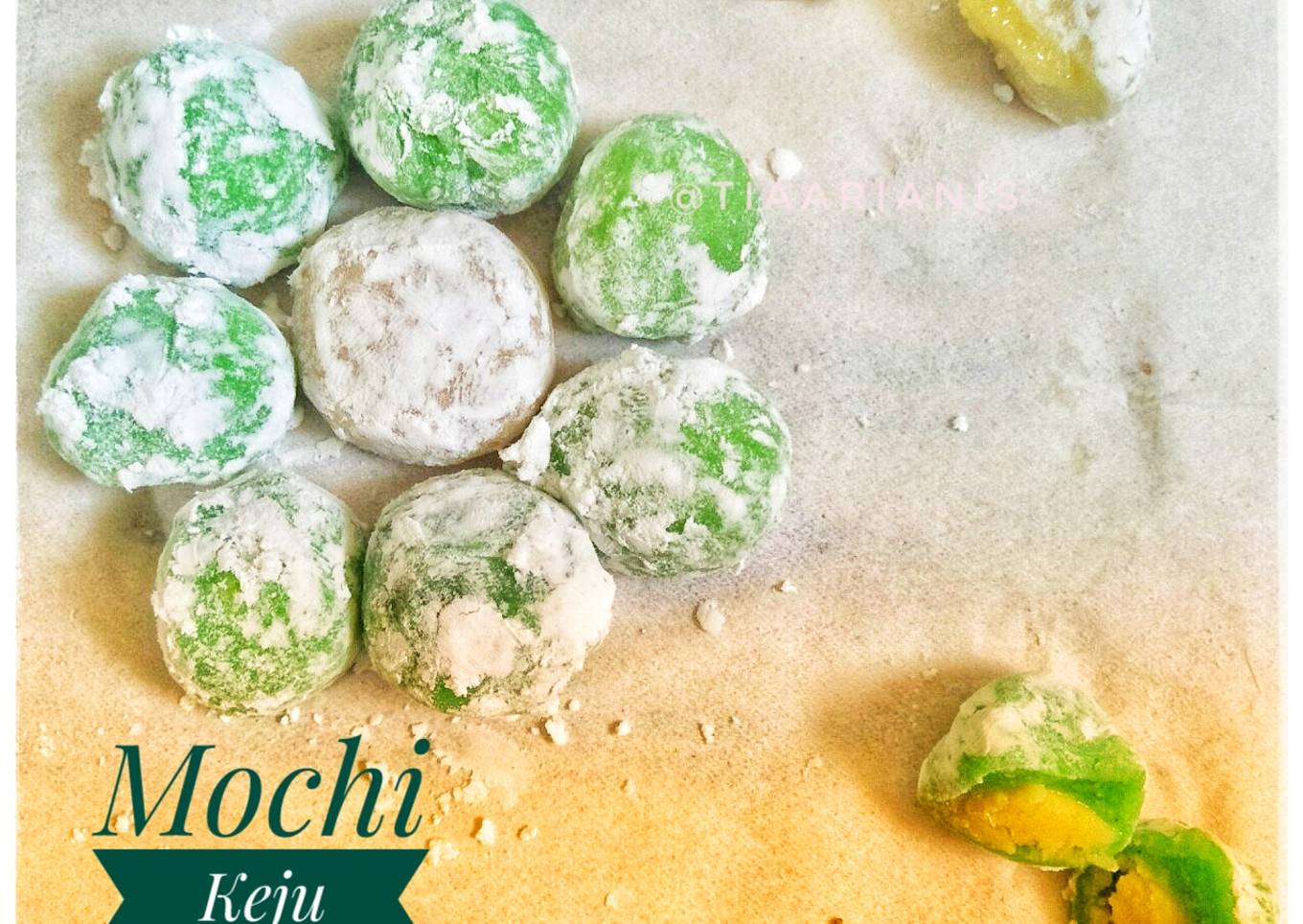 Resep 37. Mochi Keju Manis