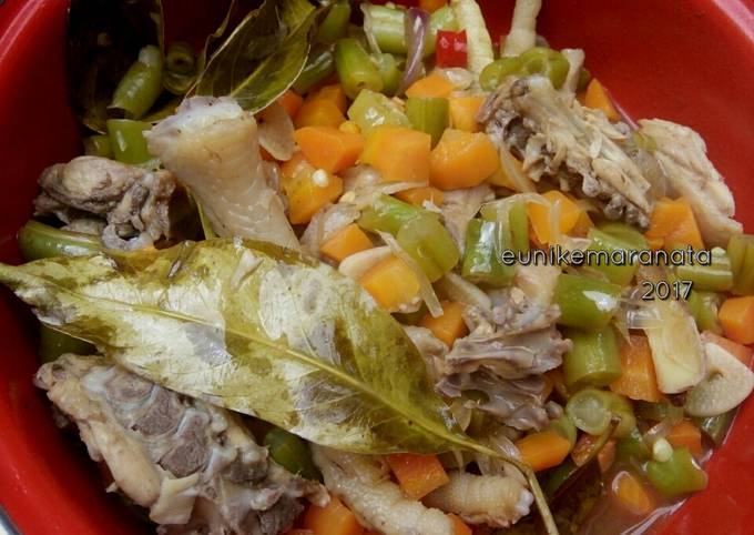 Cara Memasak Asem-asem Buncis Wortel Bebalung Enak