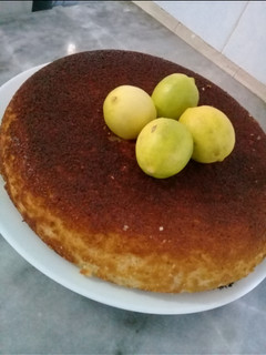 عکسی از دستور کیک لیمو ترش🍋🍋بدون فر