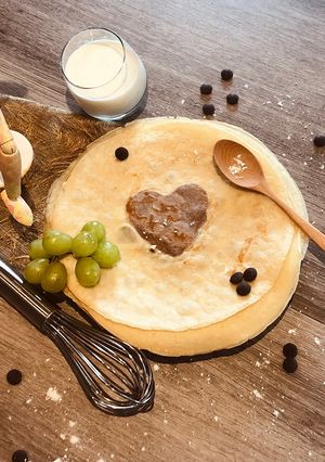 Une photo de Crêpes 🥞 🧡