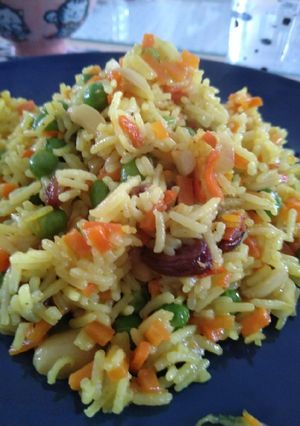 Une photo de Riz à l'indienne