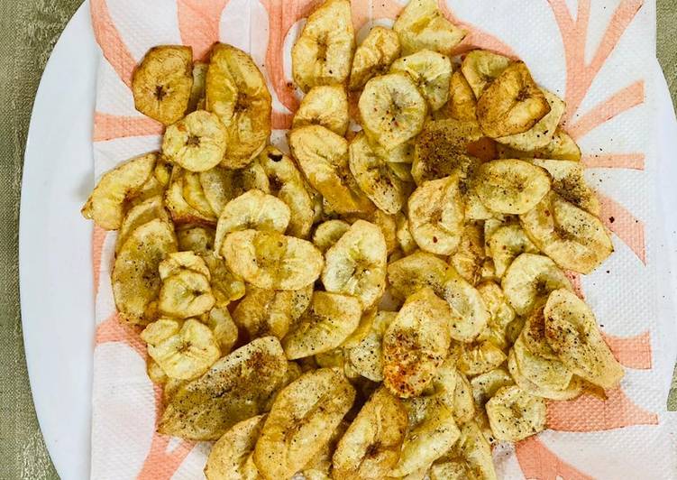 Simple Way to Make Super Quick Homemade Banana Chips