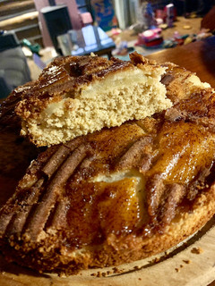 Una foto de Torta de avena, manzanas y peras - DELICIOSA!