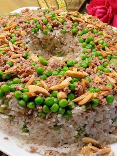 صورة لوصفة رز بالبازلاء