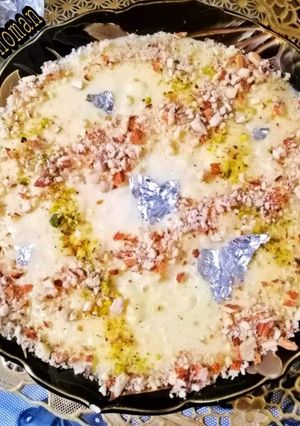 A picture of Zafrani kheer.