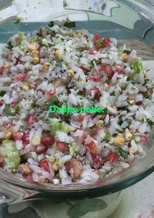 A picture of Dadpe pohe.