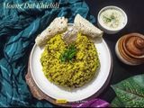 Simple Green Moong Dal Khichdi