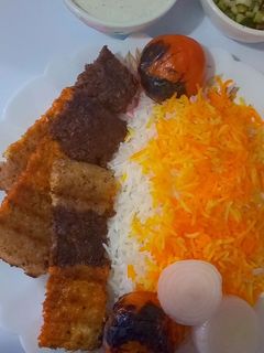 عکسی از دستور کباب دورنگ تابه ای