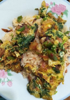 A picture of Scrambled eggs.