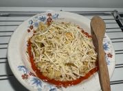 Gambar pasta fusilli carbonara