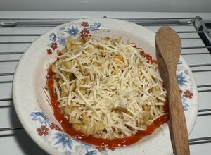 Foto resep Chicken Fusilli Carbonara