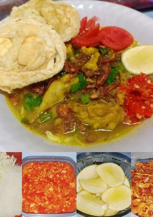 Foto resep Soto Tulang Ayam Kuah Kuning