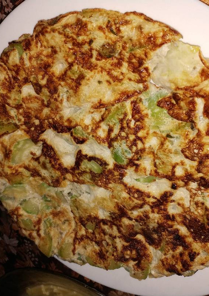Una foto de Tortilla de calabacín