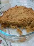 Apple crumble
