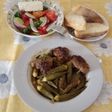 Μπάμιες με μοσχαρίσιο κρέας στο φούρνο