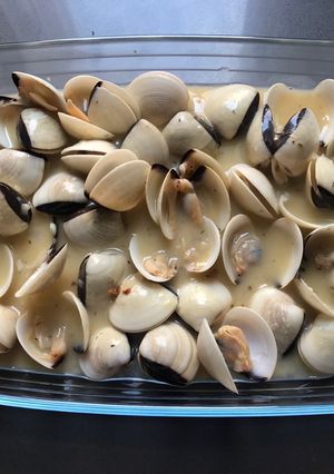 Una foto de Almejas al ajillo en Monsieur-Cuisine