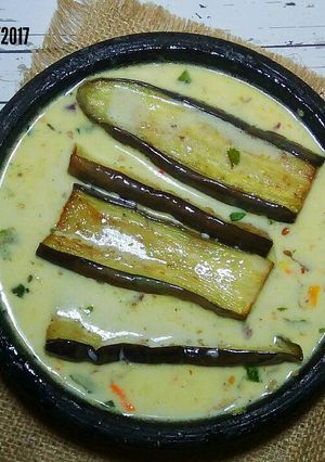 Foto resep Terong Penyet Santan #pr_olahanterong