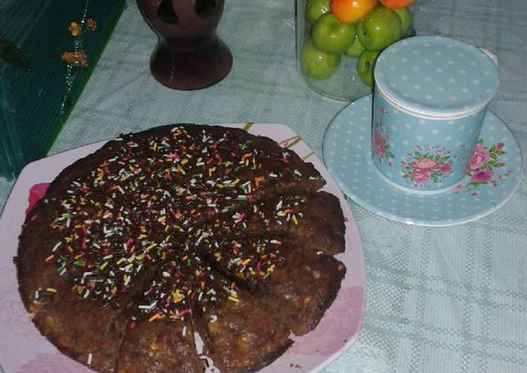 Bagaimana Membuat Bolu pisang no mixer, Bisa Manjain Lidah