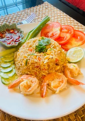 รูปของ ข้าวผัดกุ้ง🦐