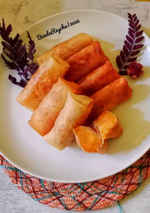 Foto resep 🍠882. Lumpia ubi mozzarella